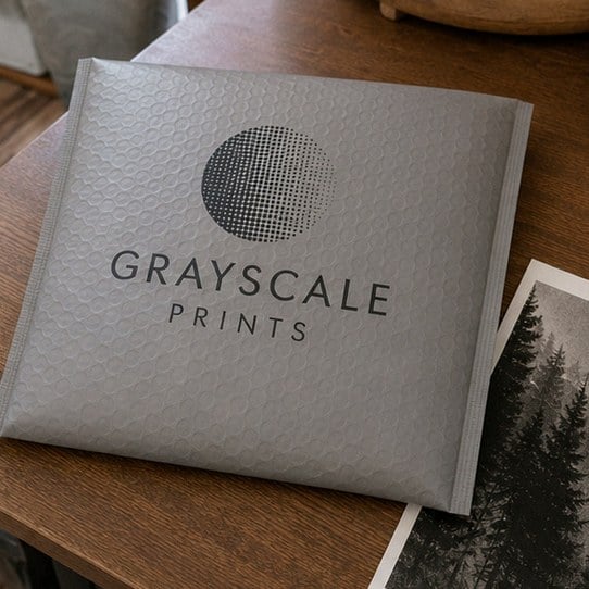 Personalized padded envelopes — customer photo